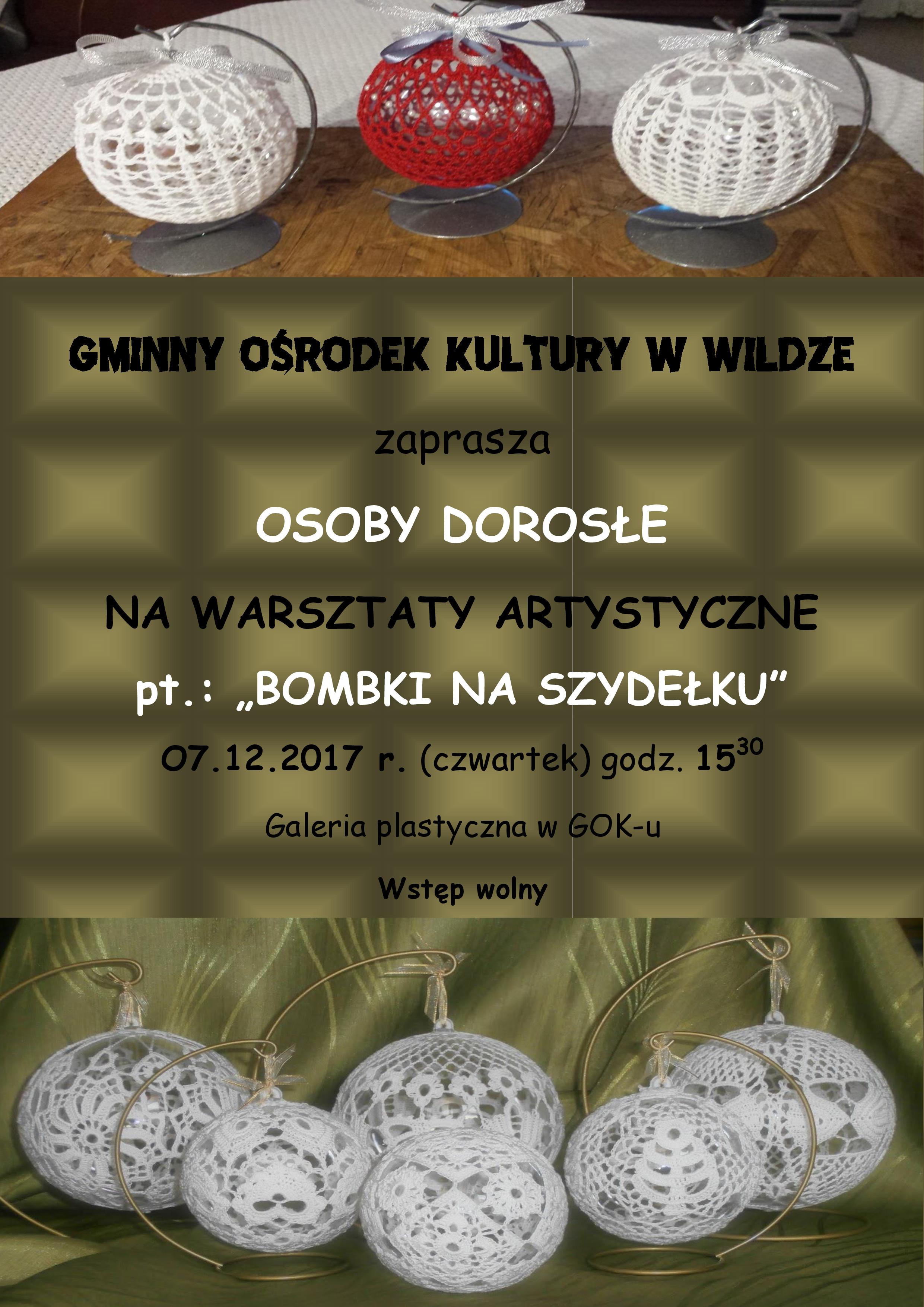 Bombki na szydelku