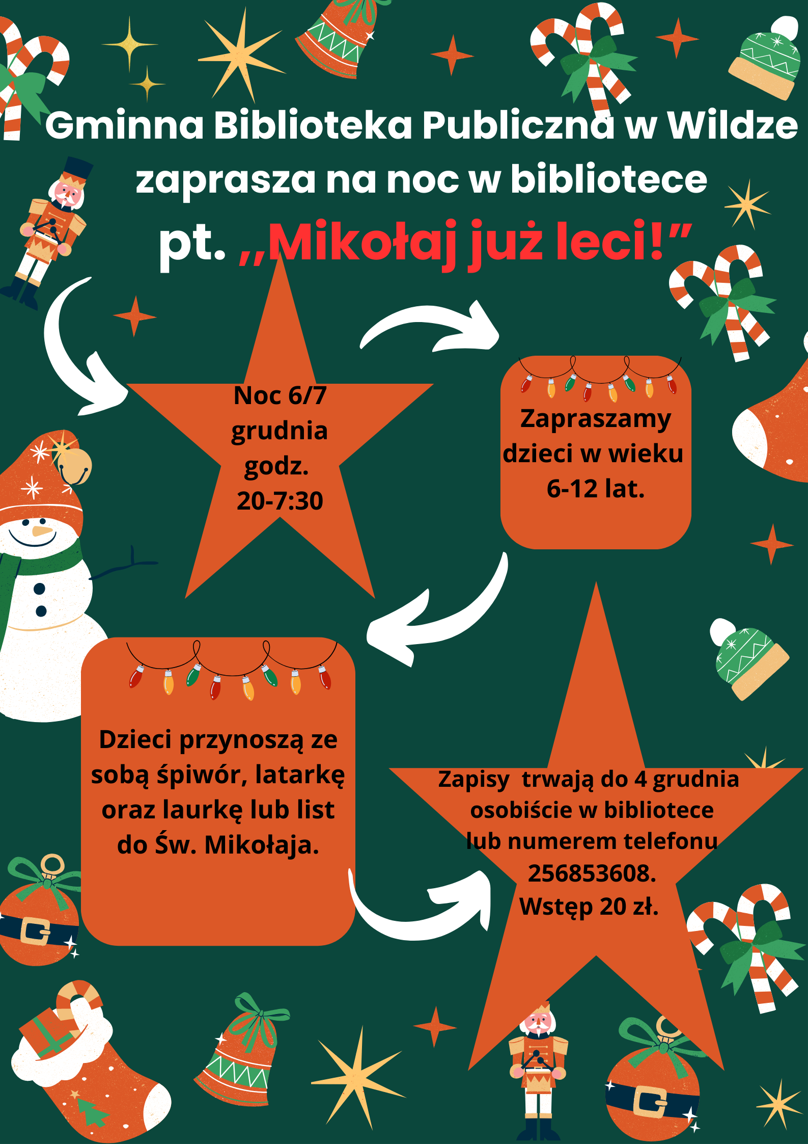 Plakat Mikolajkowy